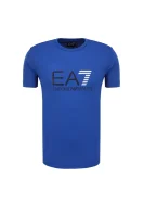 t-shirt EA7 	modra	