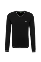 pulover vime w17 BOSS GREEN 	črna	
