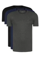 t-shirt 3-pack | regular fit BOSS BLACK 	temno modra	