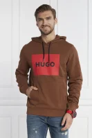 Bluza Duratschi223 | Regular Fit HUGO 	rjava	