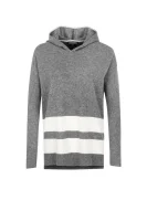 pulover wool blend hoodie Tommy Hilfiger 	siva	