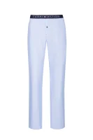 hlače od piżamy woven pant oxford Tommy Hilfiger 	modra	