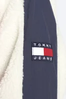 Dvostranska jakna SHERPA | Relaxed fit Tommy Jeans 	temno modra	