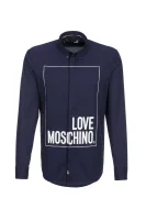 majica Love Moschino 	temno modra	