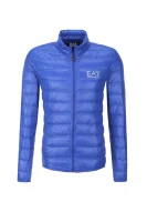 puhasta jakna | regular fit EA7 	modra	