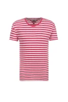 t-shirt basic stripe Hilfiger Denim 	roza	