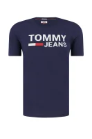 t-shirt | regular fit Tommy Jeans 	temno modra	
