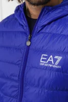 jakna | regular fit EA7 	modra	
