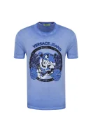 t-shirt | regular fit Versace Jeans 	modra	