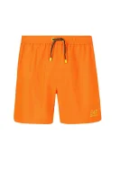 kratke hlače kąpielowe | regular fit EA7 	oranžna	
