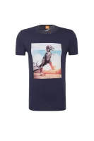 t-shirt tintype4 BOSS ORANGE 	temno modra	