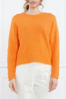 volneni pulover | regular fit Samsøe Samsøe 	oranžna	