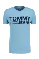 t-shirt tjm essential | regular fit Tommy Jeans 	modra	