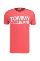 t-shirt tjm essential | regular fit Tommy Jeans 	oranžna	