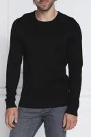 volneni pulover | regular fit Calvin Klein 	črna	