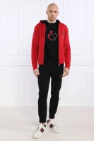 Bluza | Regular Fit Emporio Armani 	rdeča	