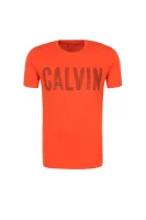 t-shirt tyrus CALVIN KLEIN JEANS 	oranžna	