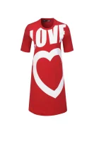 oblekica Love Moschino 	rdeča	