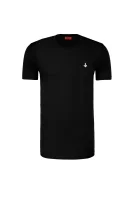 t-shirt darwood HUGO 	črna	