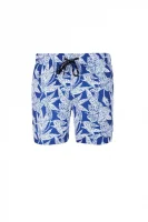 kratke hlače kąpielowe batik flower Tommy Hilfiger 	modra	