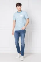 t-shirt | regular fit Calvin Klein 	svetlo modra barva	