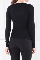 pulover emma | slim fit GUESS 	črna	