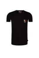 t-shirt poly Plein Sport 	črna	
