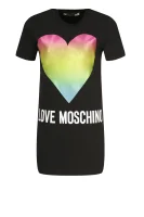 Obleka Love Moschino 	črna	