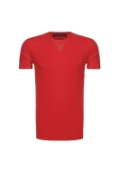 t-shirt | slim fit Trussardi Sport 	rdeča	
