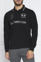 Polo | Regular Fit La Martina 	črna	