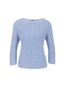 pulover sirina HUGO 	svetlo modra barva	
