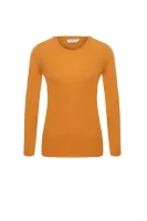 kaszmirowy pulover faynee BOSS BLACK 	oranžna	