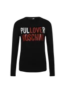 pulover Love Moschino 	črna	