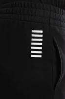 kratke hlače | loose fit EA7 	črna	