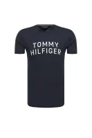 t-shirt tommy graphic tee 1 | regular fit Tommy Hilfiger 	temno modra	