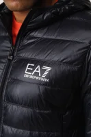 jakna | regular fit EA7 	črna	