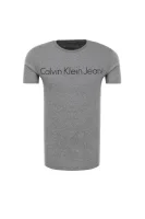 t-shirt CALVIN KLEIN JEANS 	siva	