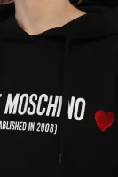 jopice | Regular Fit Love Moschino 	črna	