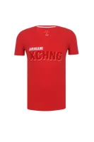 t-shirt Armani Exchange 	rdeča	