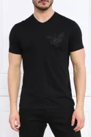 Majica | Regular Fit Armani Exchange 	črna	