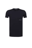 t-shirt | slim fit CALVIN KLEIN JEANS 	temno modra	