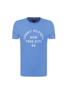 t-shirt Tommy Hilfiger 	svetlo modra barva	