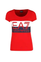 t-shirt | slim fit EA7 	rdeča	