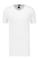 t-shirt tilson 50 | regular fit | mercerised BOSS BLACK 	bela	