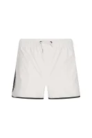 Kratke hlače | Regular Fit Calvin Klein Swimwear 	bela	