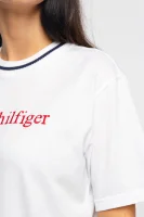 majica | regular fit Tommy Hilfiger 	bela	