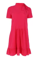 jedwabna oblekica Red Valentino 	roza	