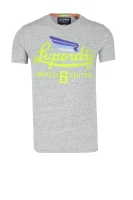 t-shirt | regular fit Superdry 	siva	