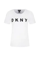 T-shirt LOGO TEE | Regular Fit DKNY 	bela	