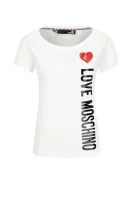 t-shirt | regular fit Love Moschino 	bela	